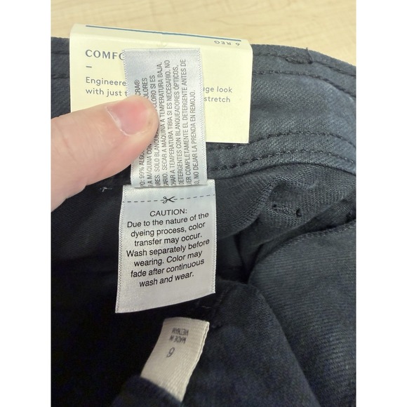 Universal Thread Women's High Rise Sailor Wide  Black Size 6 - Picture 12 of 13